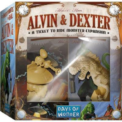 Les Aventuriers du Rail: Alvin & Dexter Cover 3d