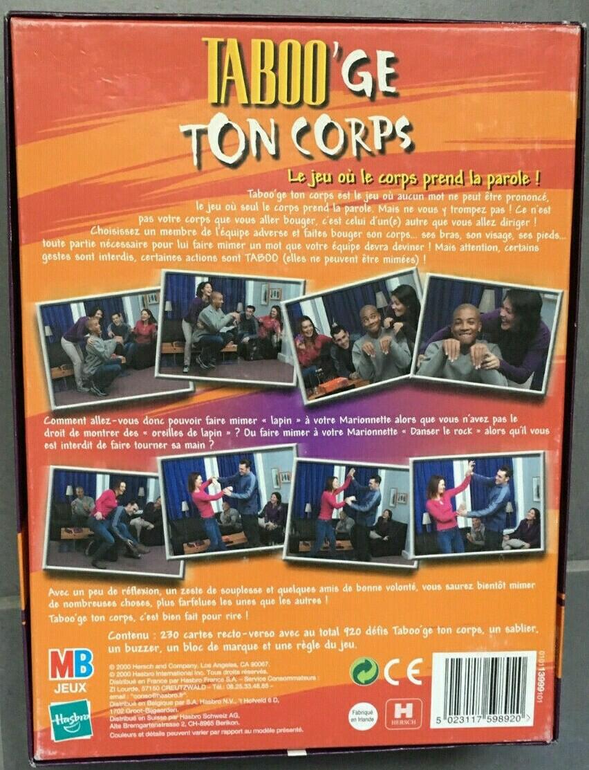 Taboo'Ge Ton Corps Back 3d