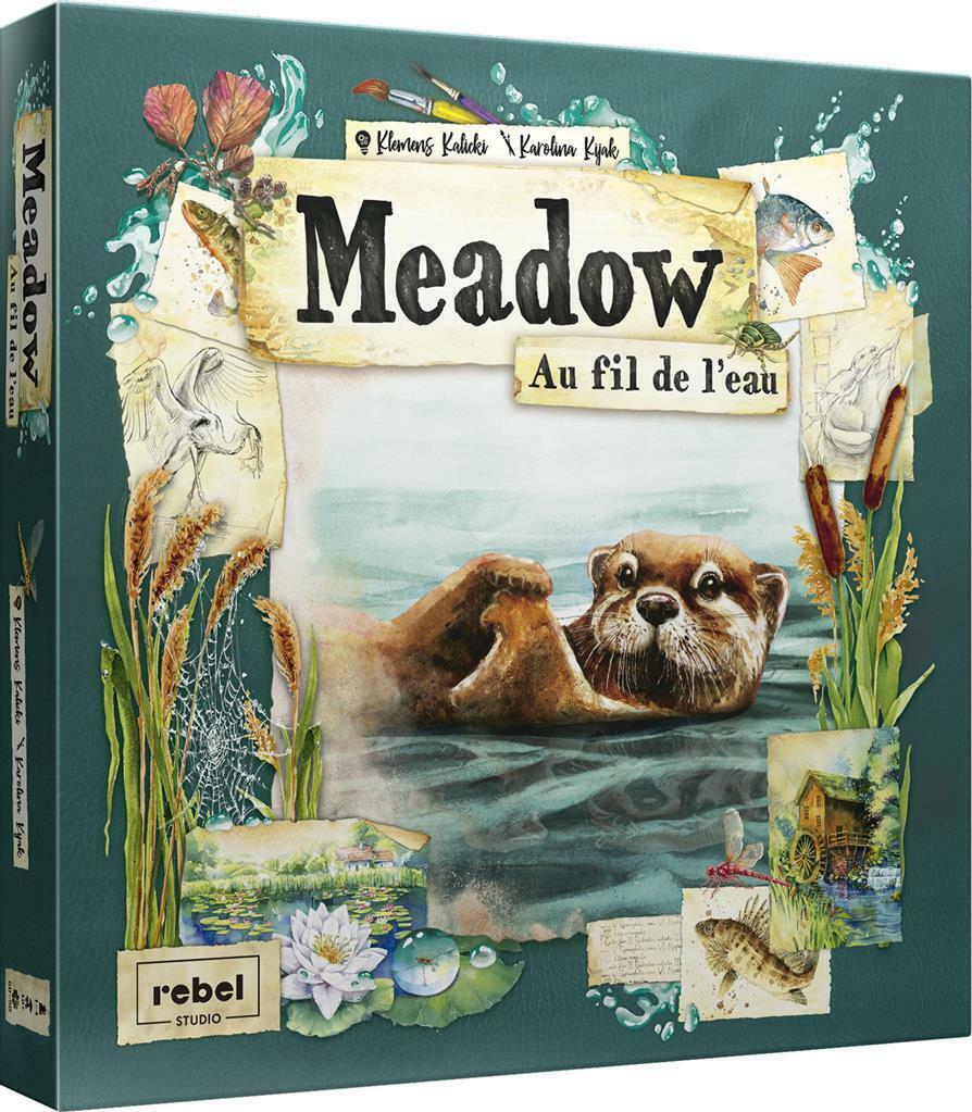 Meadow: Au Fil de l'Eau Cover 3d