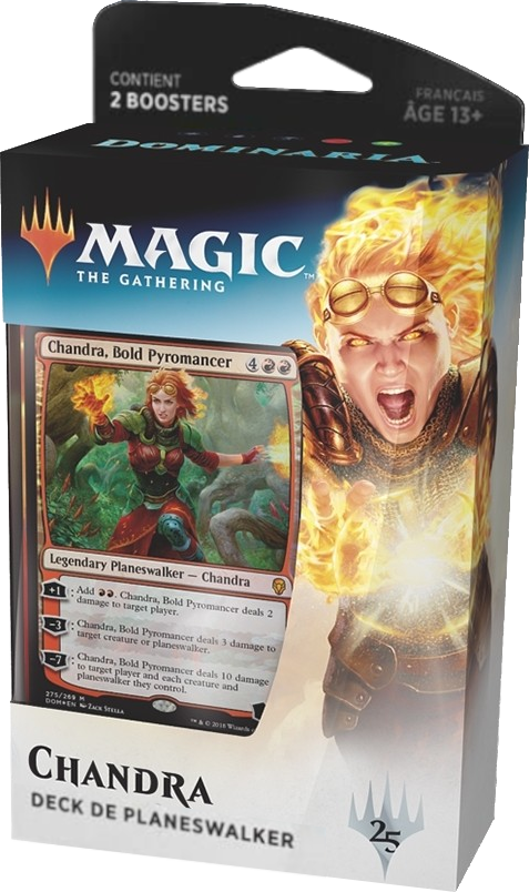 Magic: The Gathering - Dominaria - Chandra Cover Transparent