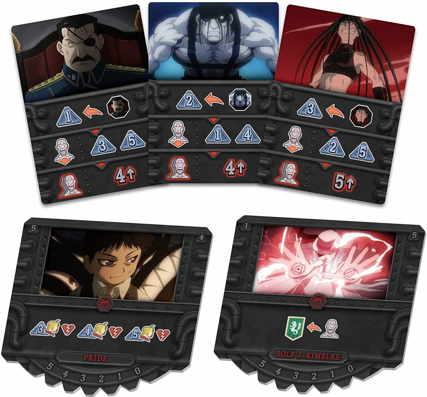 Fullmetal Alchemist: Brotherhood - The Promised Day Cartes