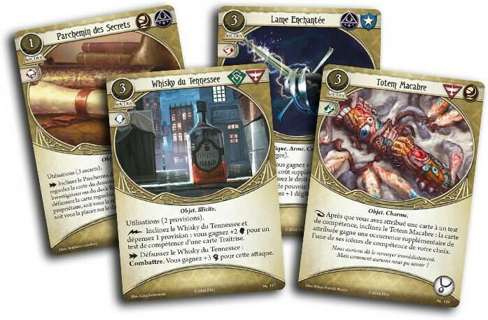 Horreur à Arkham: Le Jeu de Cartes - Le Nom Secret Cartes