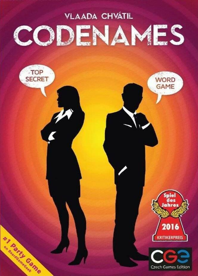 Codenames English Cover