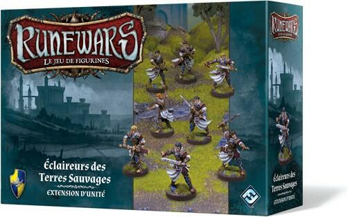 Runewars: Le Jeu de Figurines - Éclaireurs des Terres Sauvages Cover 3d