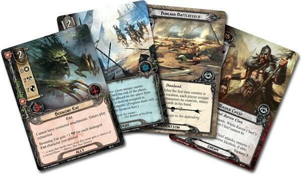 Le Seigneur des Anneaux: Le Jeu de Cartes - La Couronne d'Andouillers Cartes