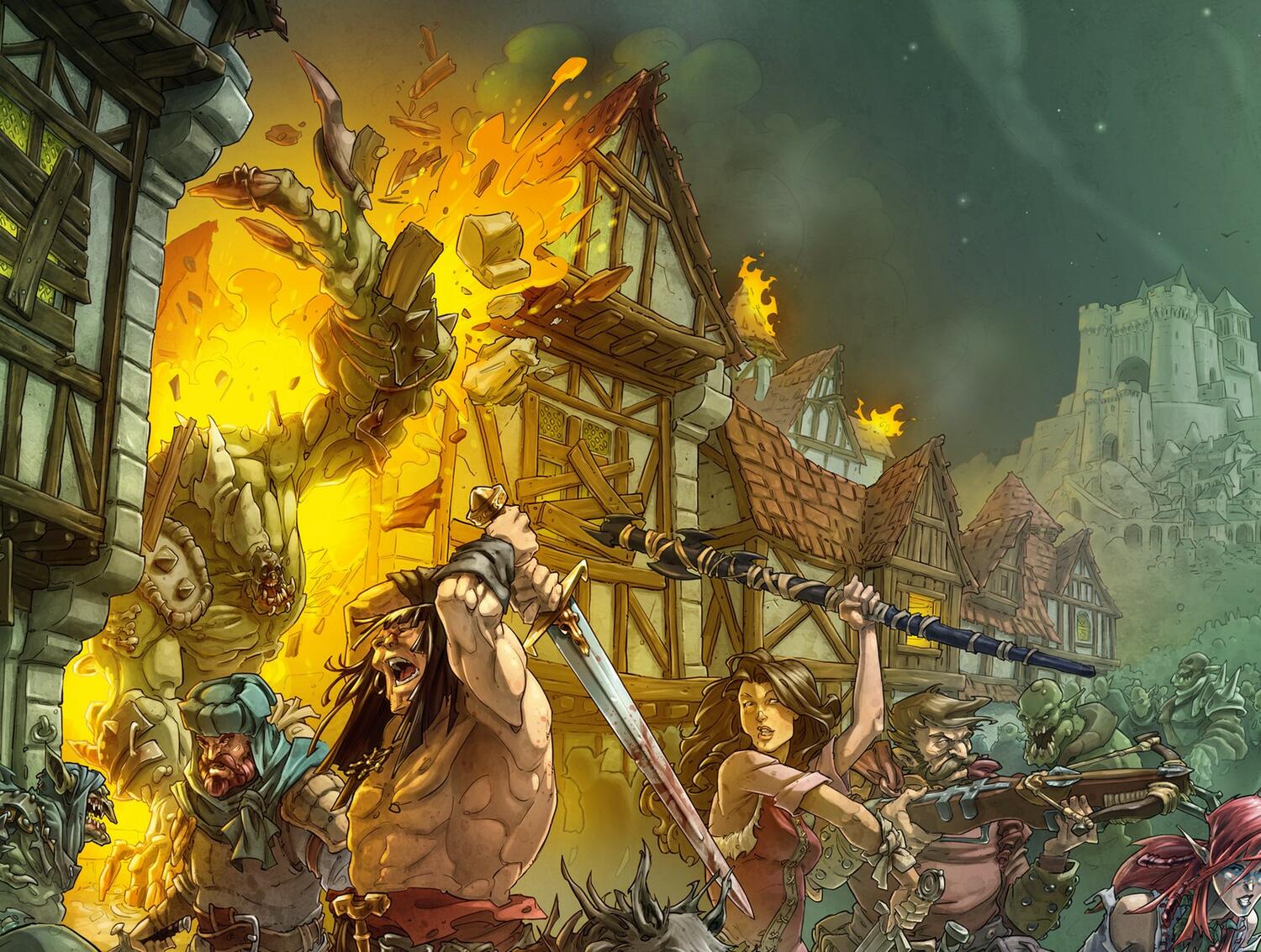 Zombicide: Green Horde Background