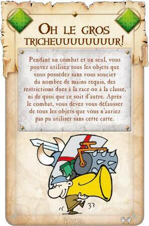 Munchkin 7: Oh le Gros Tricheuuuuuuuur ! Carte