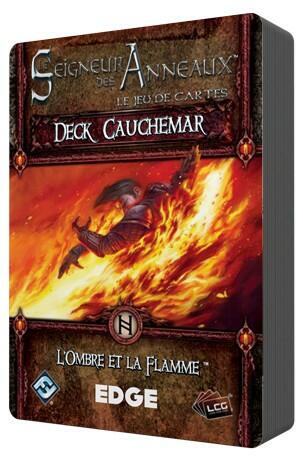 Le Seigneur des Anneaux: Le Jeu de Cartes - Deck Cauchemar - L’Ombre et la Flamme Cover 3d