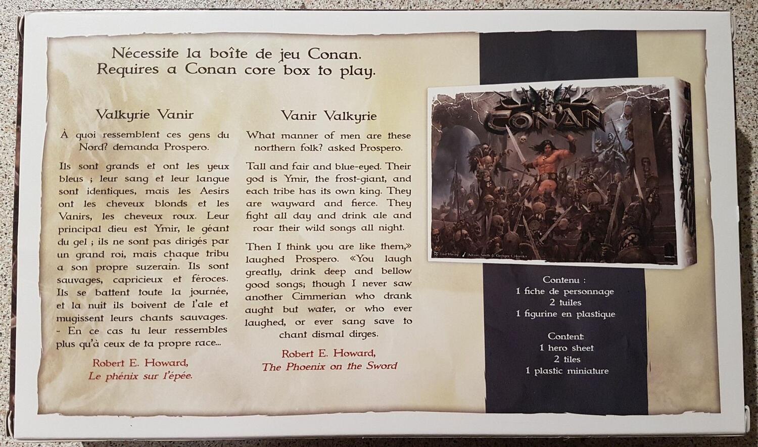 Conan: Valkyrie Vanir Back 3d