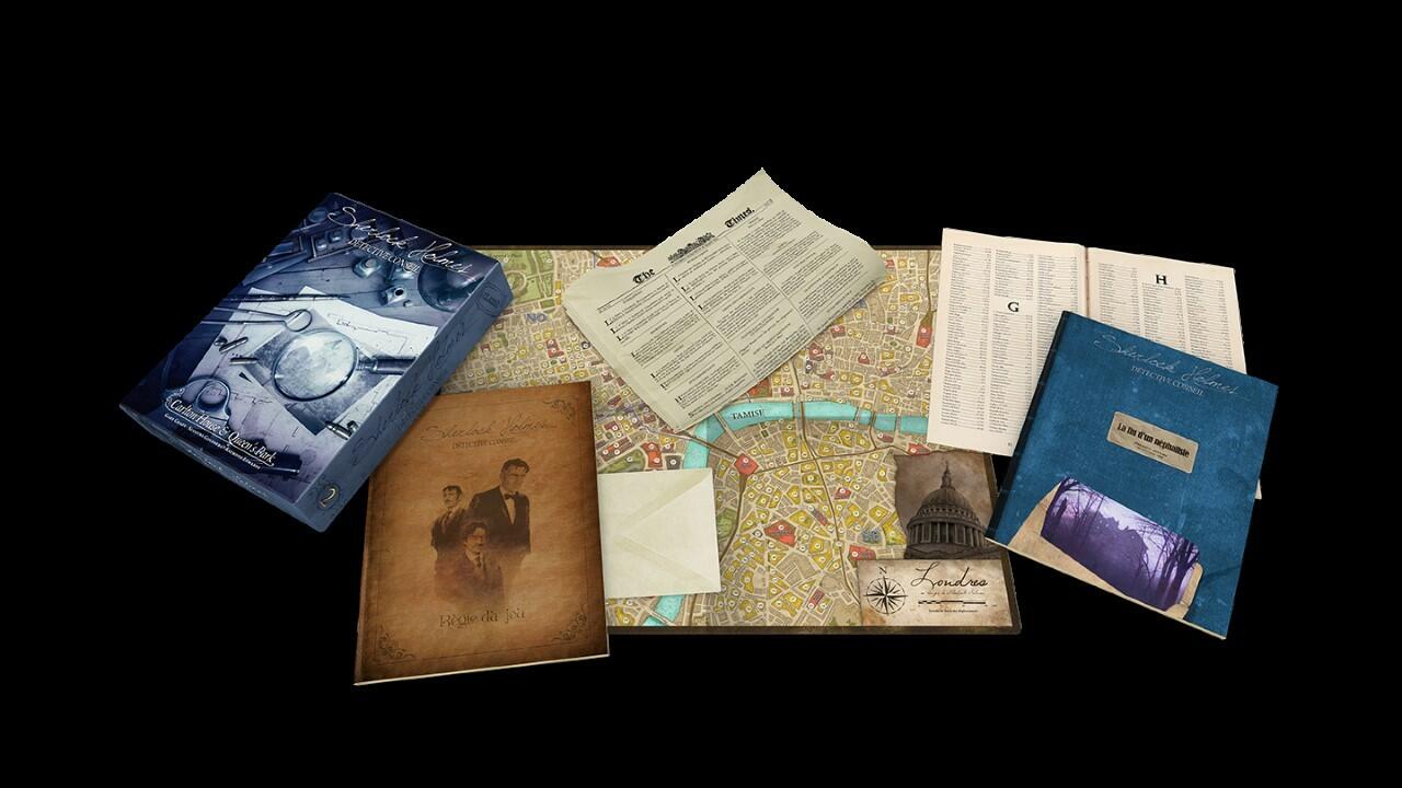 Sherlock Holmes Détective Conseil: Carlton House & Queen's Park Materiel