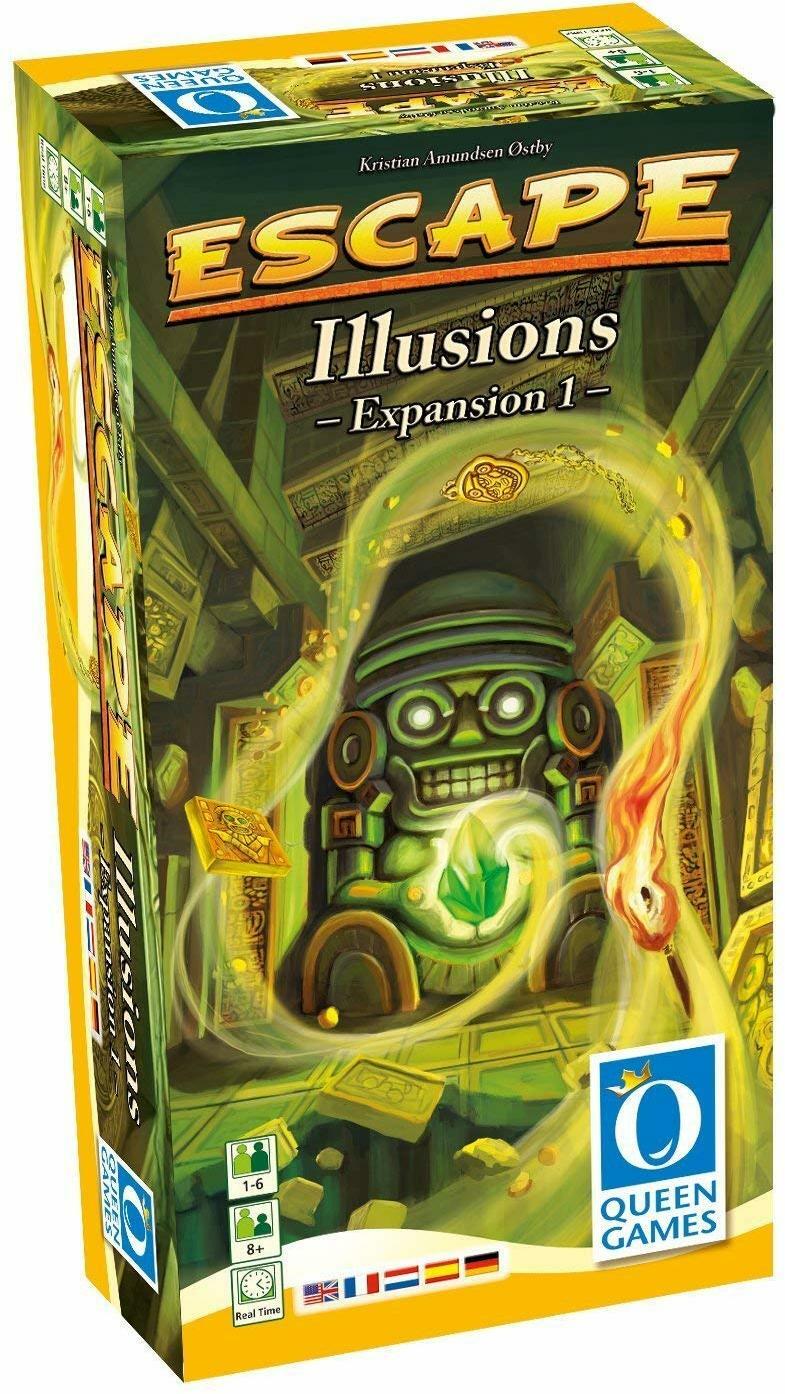 Escape: The Curse of the Temple - Expansion 1 - Illusions Cover 3d