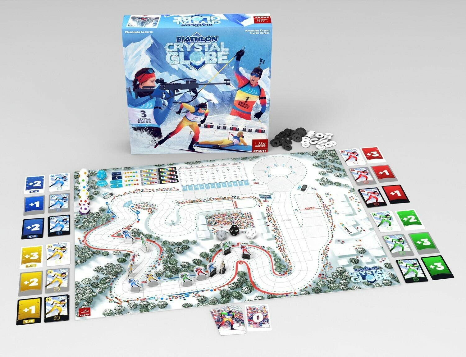 Biathlon Crystal Globe Eclate