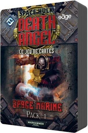 Space Hulk: Death Angel - Le Jeu de Cartes - Pack Space Marine 1 Cover 3d