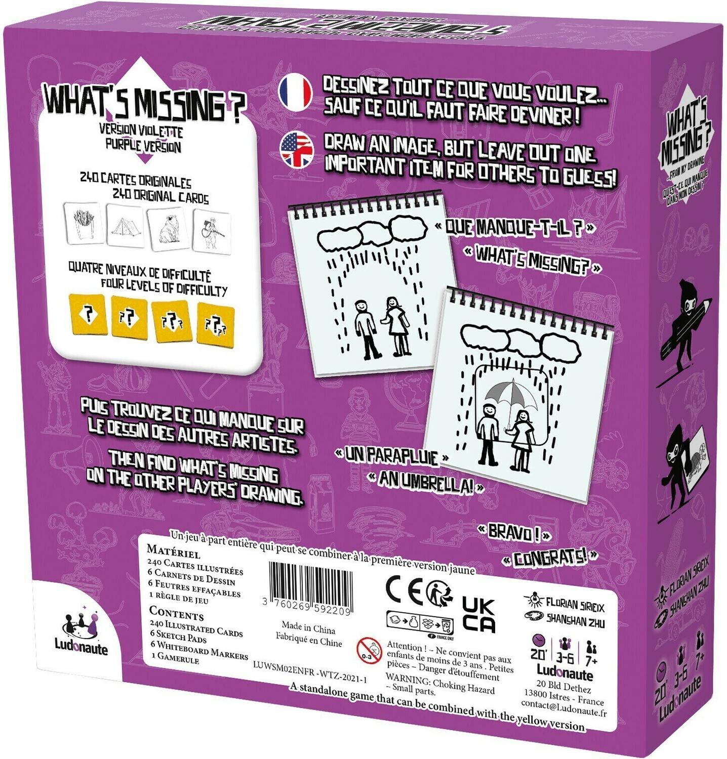 What's Missing ? 2021 Back 3d