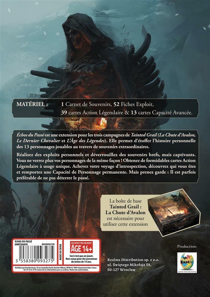 Tainted Grail: La Chute d'Avalon - Échos du Passé Back
