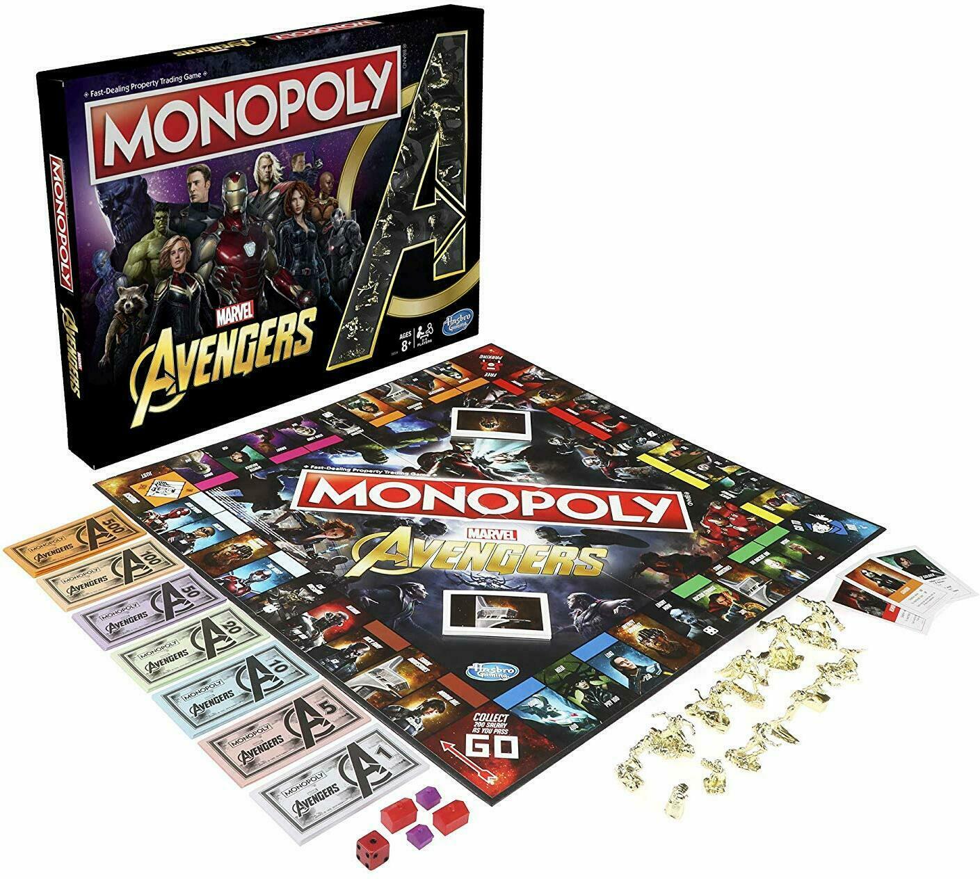 Monopoly: Avengers 2019 Eclate