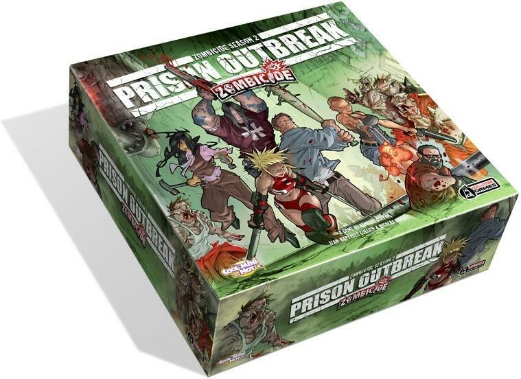 Zombicide: Season 2 - Prison Outbreak Cover 3d