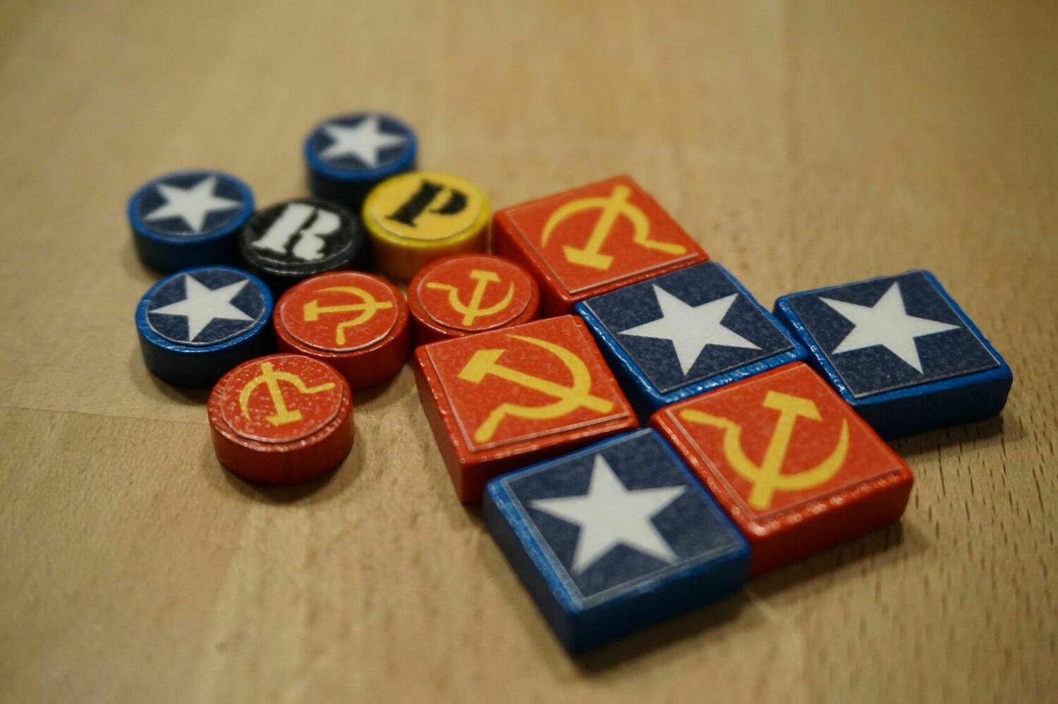 13 Jours: La Crise des Missiles de Cuba 1962 Jetons