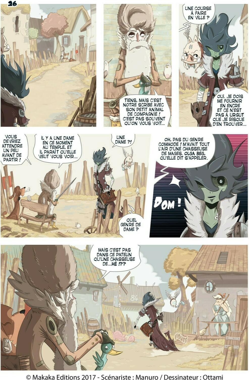 Magicae Tenebrae: La BD Dont Vous Êtes le Héros Page