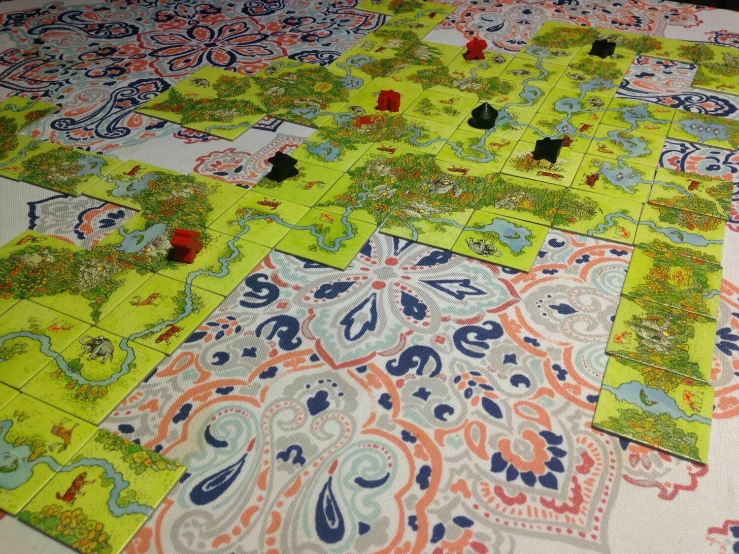 Carcassonne: Chasseurs et Cueilleurs Eclate