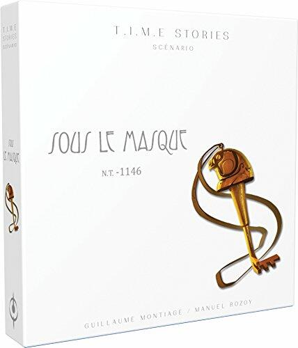 T.I.M.E Stories: Sous le masque Cover 3d