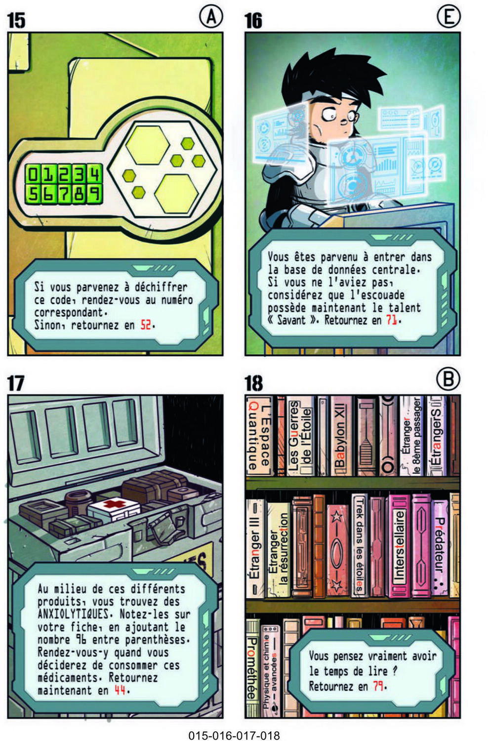 Space Unit: La BD Dont Vous Êtes le Héros Page