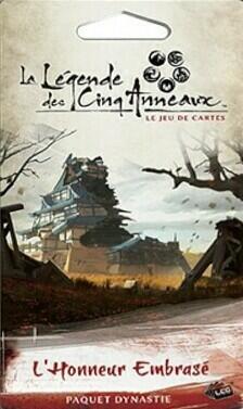 La Légende des Cinq Anneaux: Le Jeu de Cartes - L'Honneur Embrasé Cover