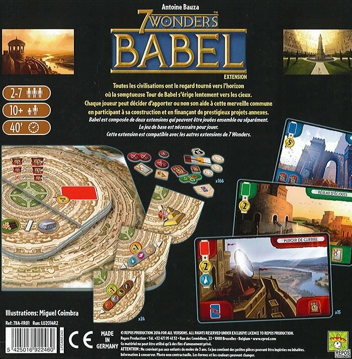 7 Wonders: Babel Back