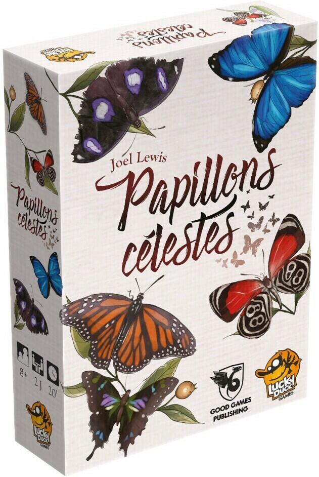 Papillons Célestes Cover 3d