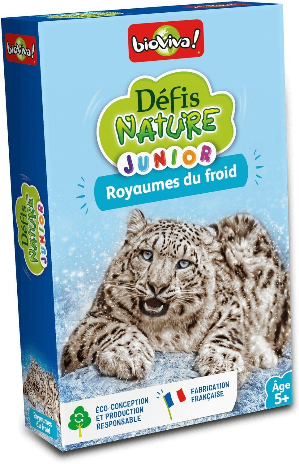 Défis Nature: Junior - Royaumes du Froid Cover 3d