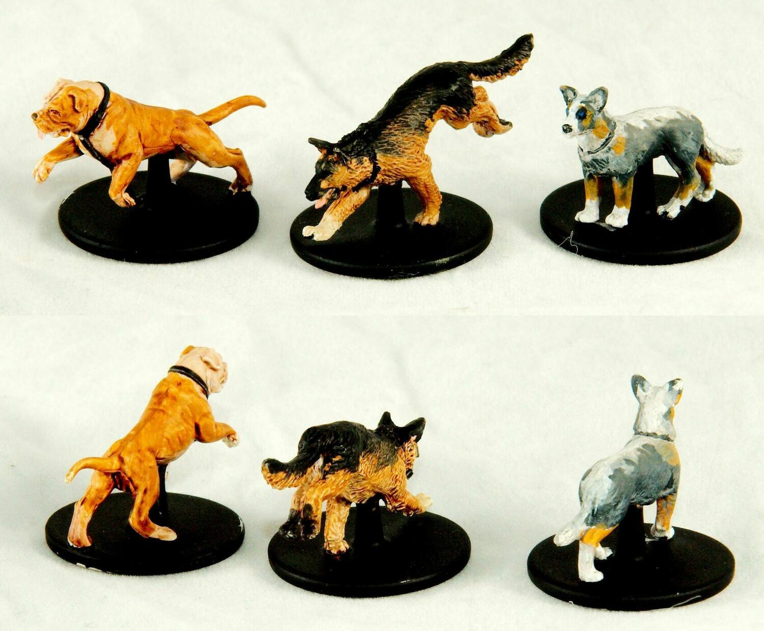 Zombicide: Box of Dogs Set #6 - Dog Companions Figurines