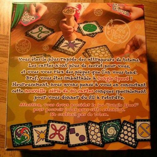 Jungle Speed: L'Extension 2002 Back 3d