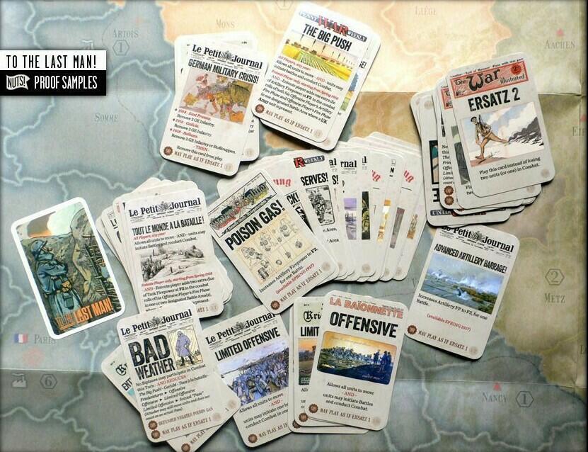 To The Last Man! Cartes