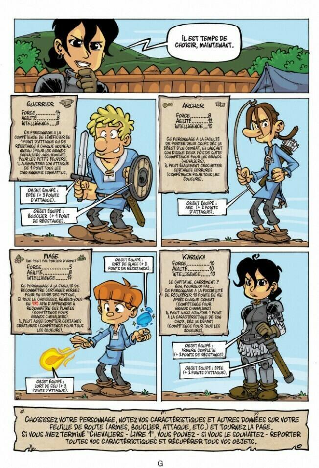 Chevaliers: La BD Dont Vous Êtes le Héros - Livre 2 Page