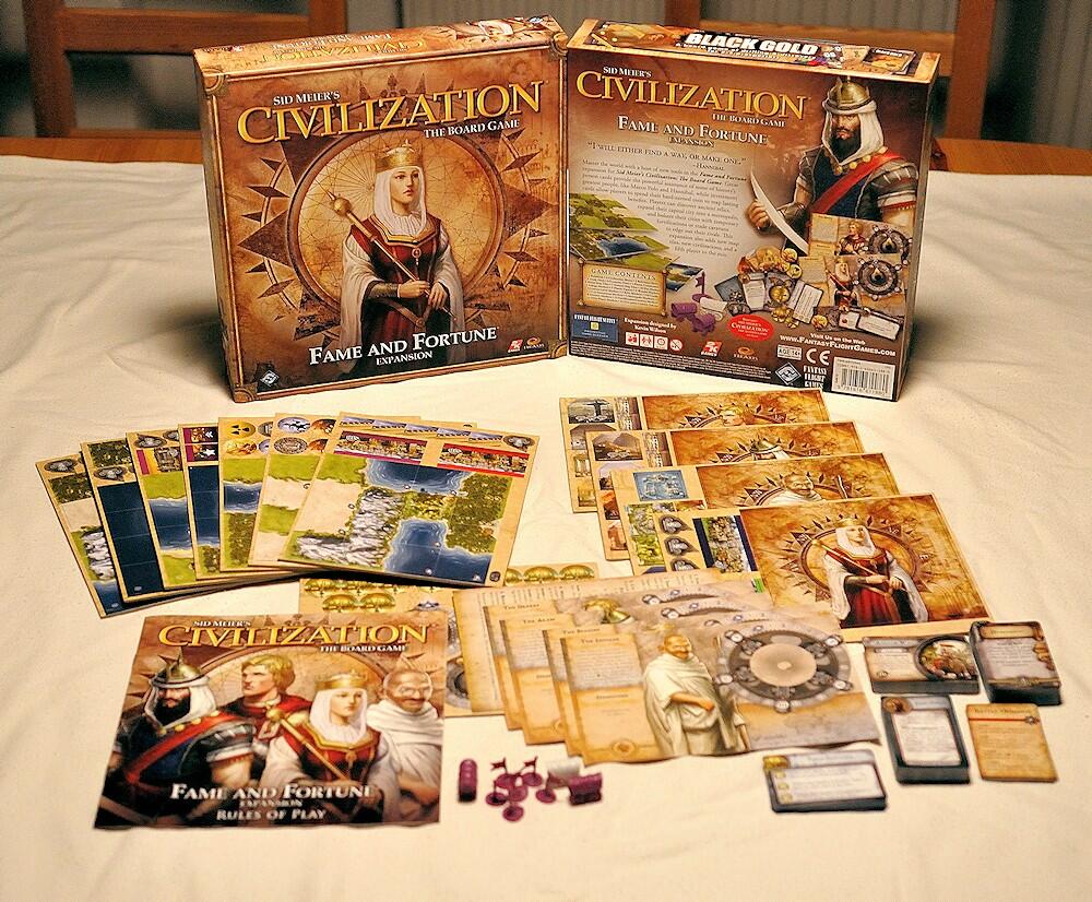 Sid Meier's Civilization: Le Jeu de Plateau - Gloire et Fortune Eclate