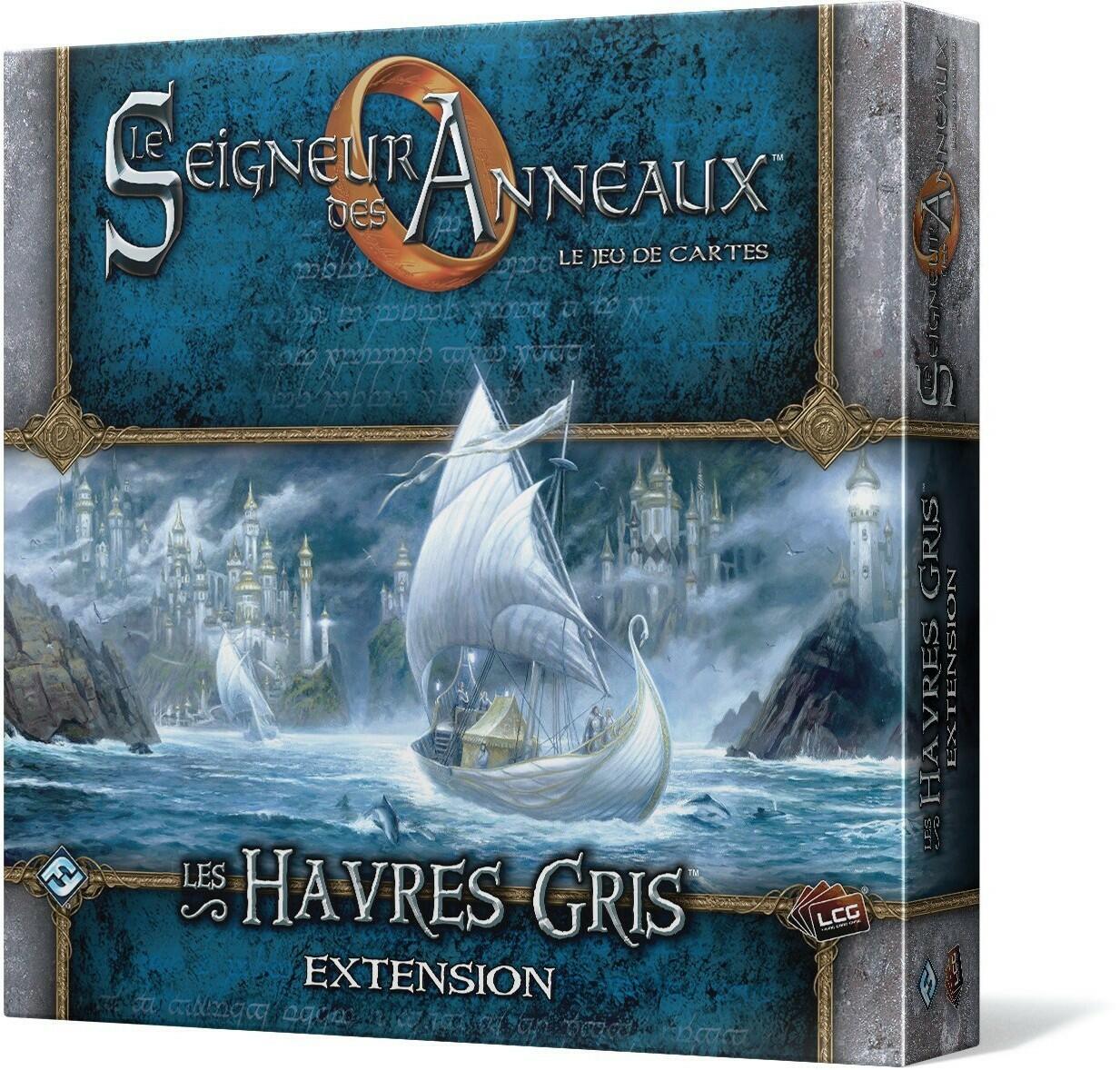 Le Seigneur des Anneaux: Le Jeu de Cartes - Les Havres Gris Cover 3d