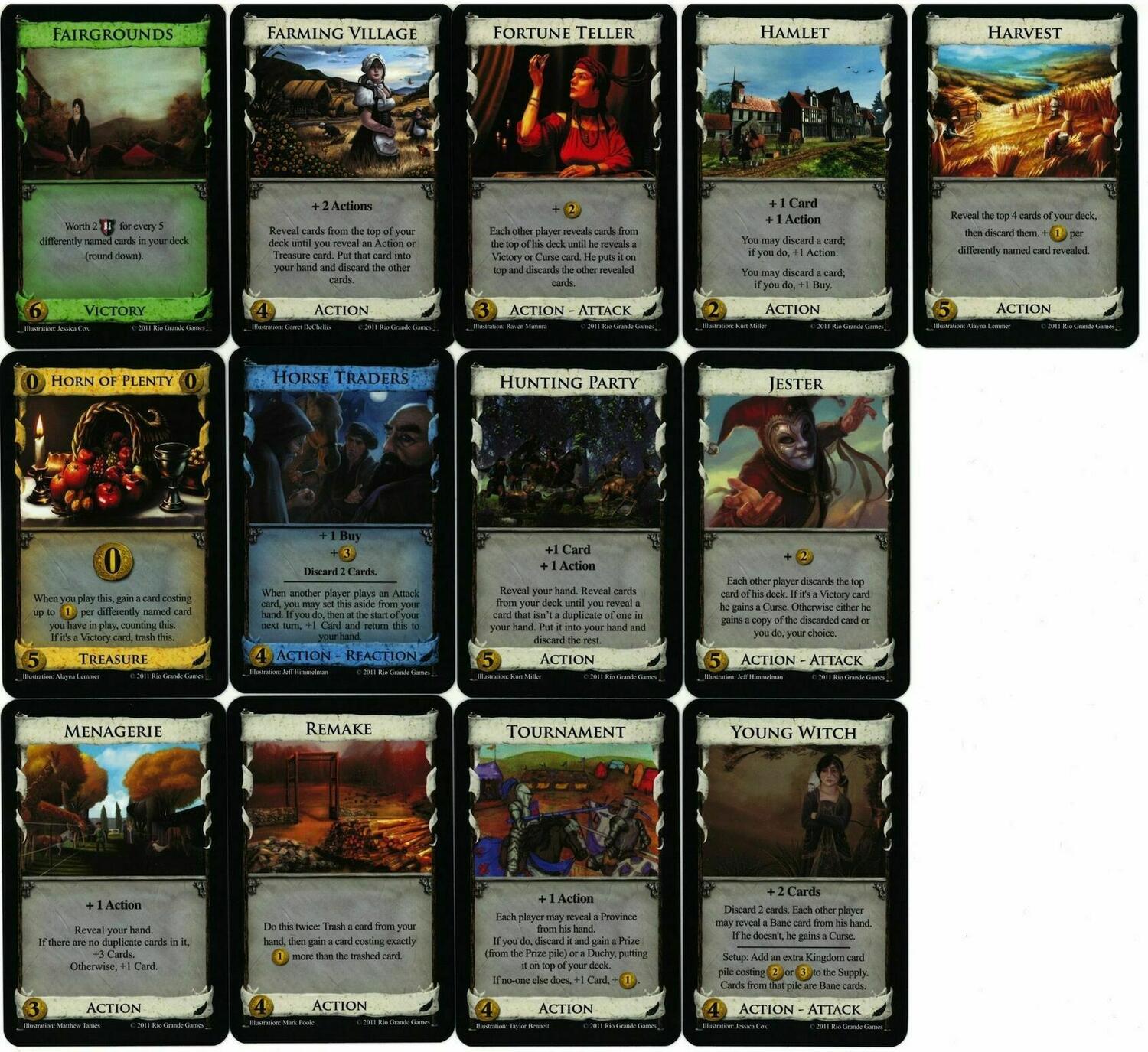 Dominion: Cornucopia Cards