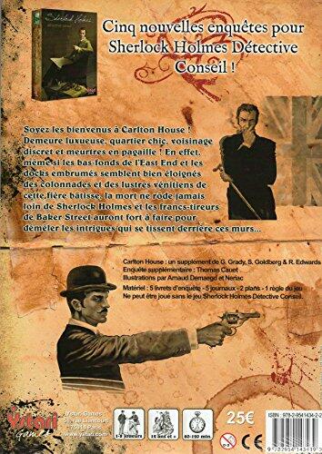 Sherlock Holmes Détective Conseil: Carlton House Back