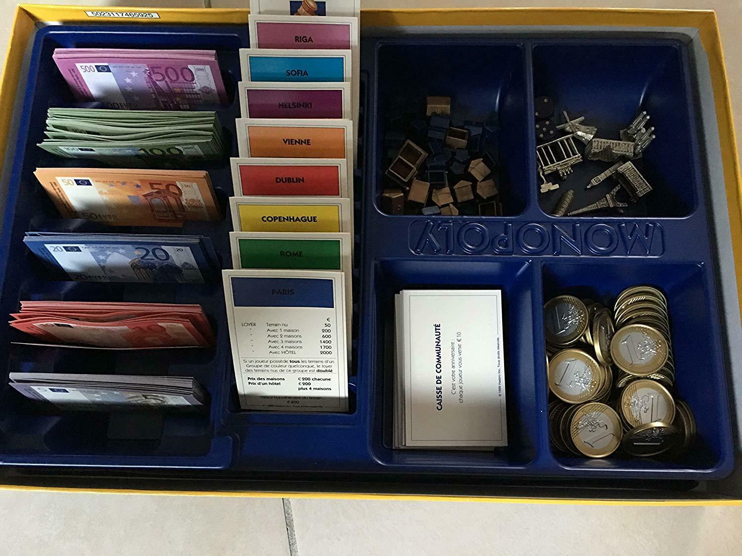 Monopoly: Euro Édition Exclusive Boite