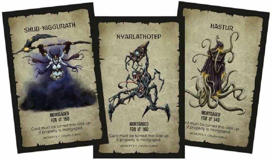Monopoly: Cthulhu Cartes