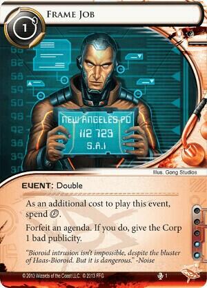 Android: Netrunner - Ouvertures Carte