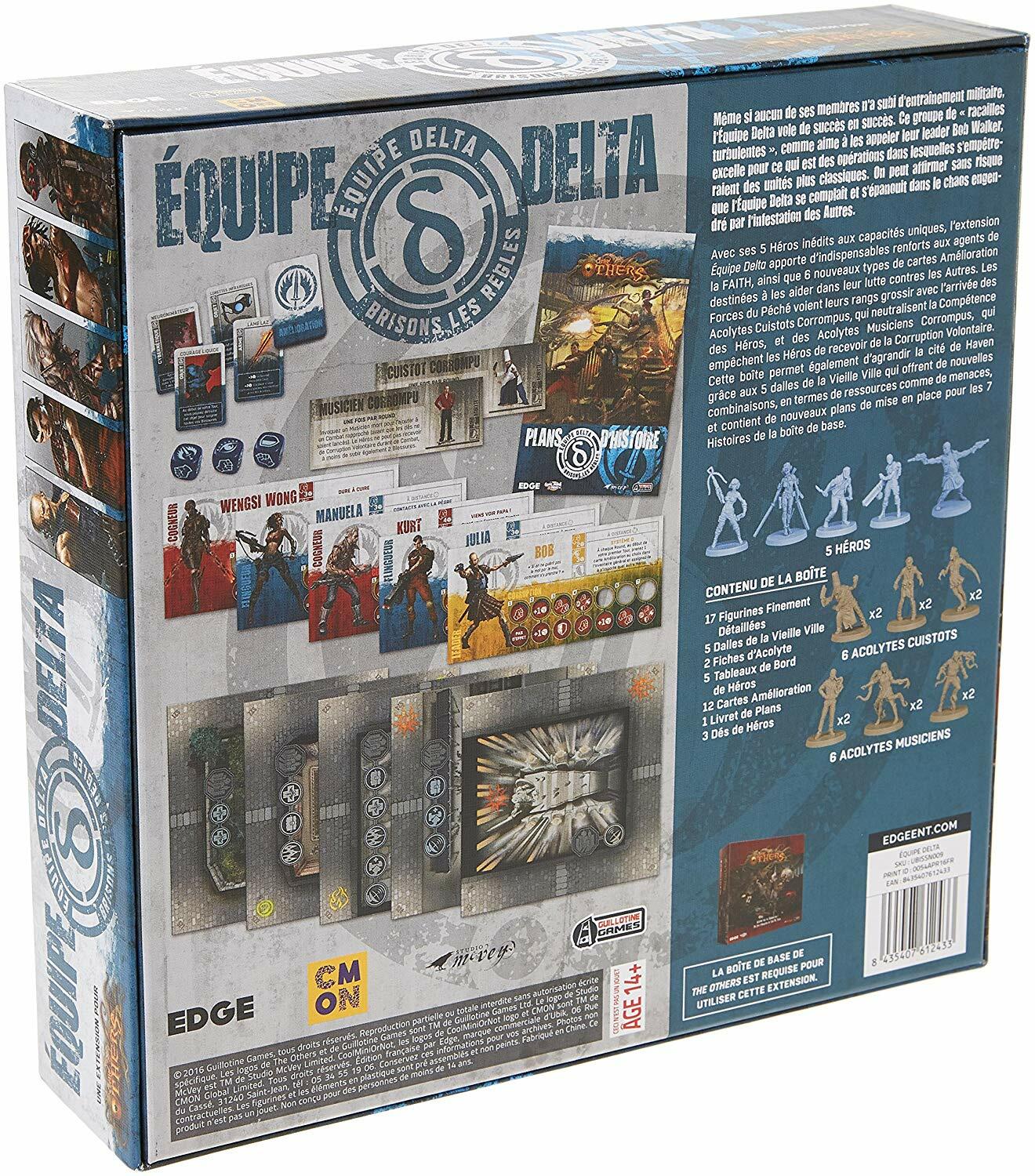 The Others: 7 Sins - Équipe Delta Back 3d