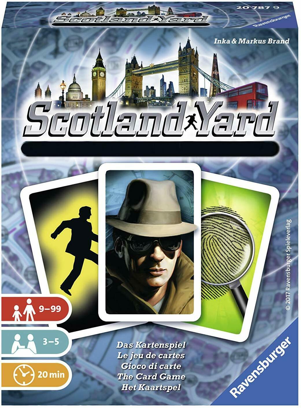 Scotland Yard: Le Jeu de Cartes Cover 3d