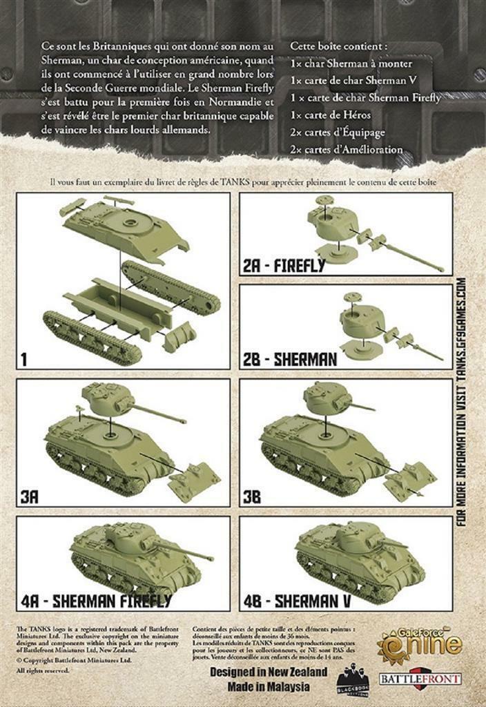 TANKS: Sherman Firefly Back
