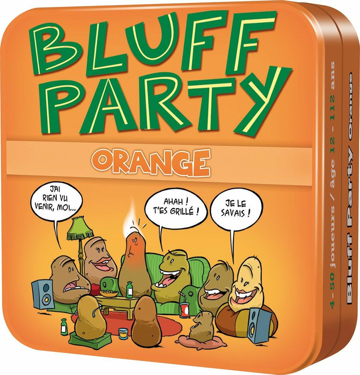 Bluff Party Orange Cover 3d