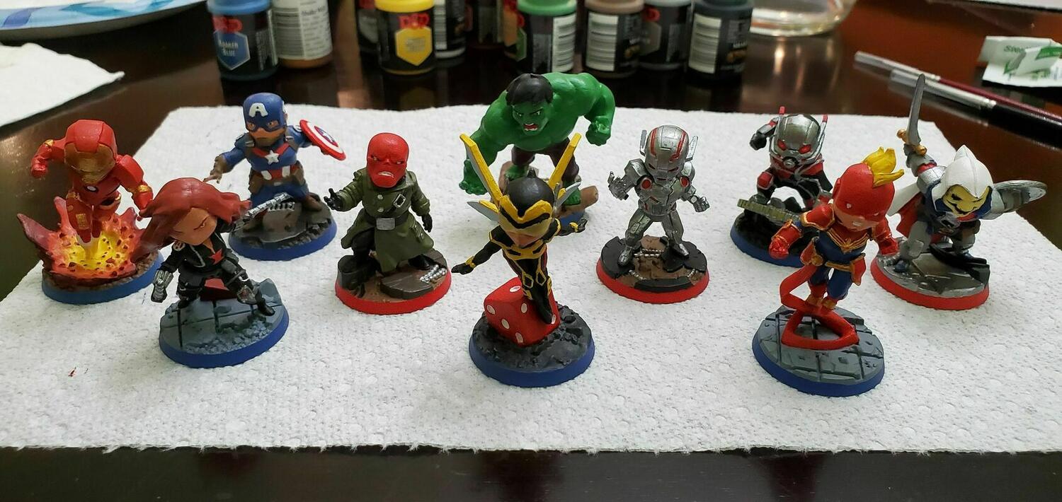 Marvel United Figurines