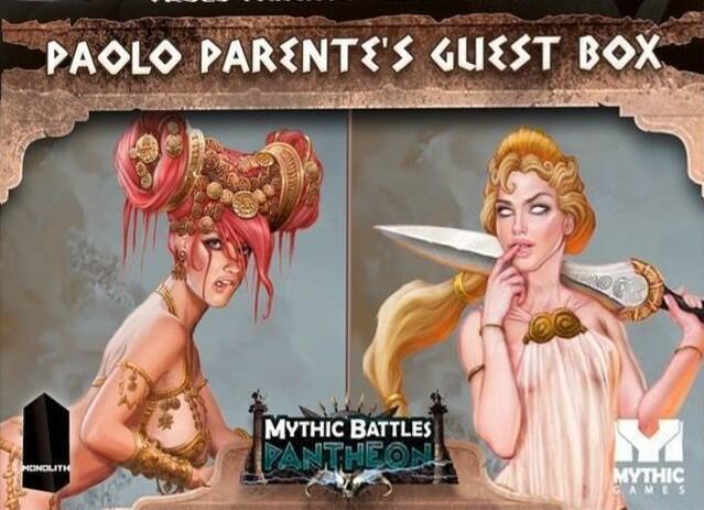 Mythic Battles: Pantheon - Paolo Parente's Guest Box Cover