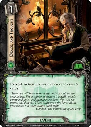 Le Seigneur des Anneaux: Le Jeu de Cartes - L'Ombre et la Flamme Carte