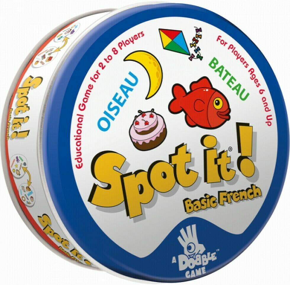 Spot it! Basic French Cover 3d