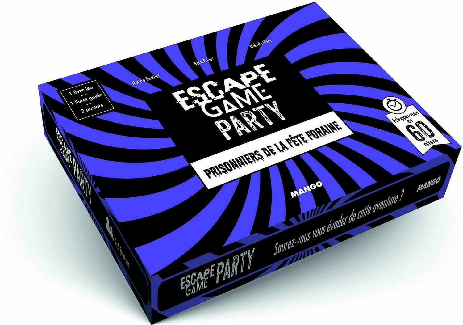 Escape Game Party: Prisonniers de la Fête Foraine Cover 3d